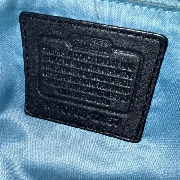 Y2K Black coach Shoulder Bag - Picture 11 of 13